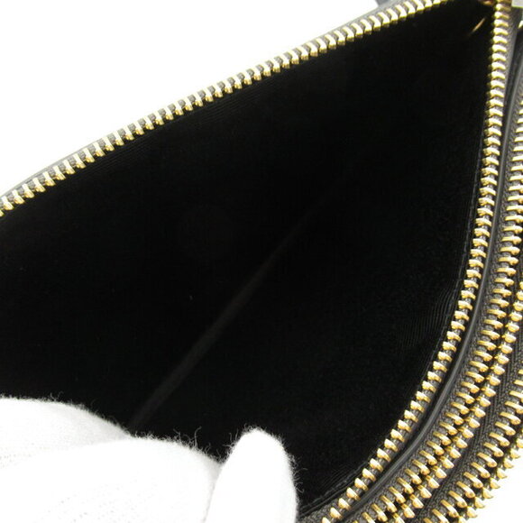 Celine Trio Shoulder Bag Leather Gray - Picture 7 of 10